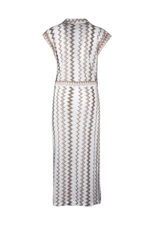 Kimono lungo smanicato in misto cotone bianco PHO FIRENZE | 4323017MIAMI